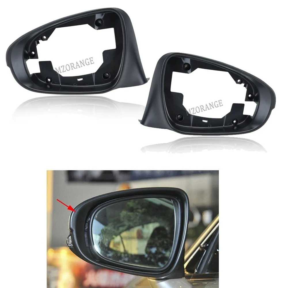 Lexus mirror frame before and after replacement