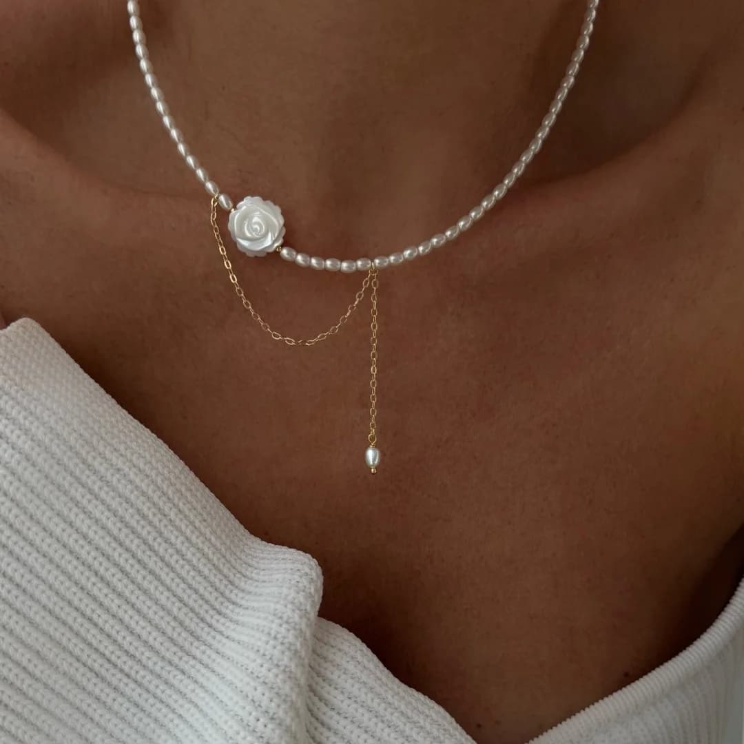Minimalist Pearl Necklace for Women New Style Luxury