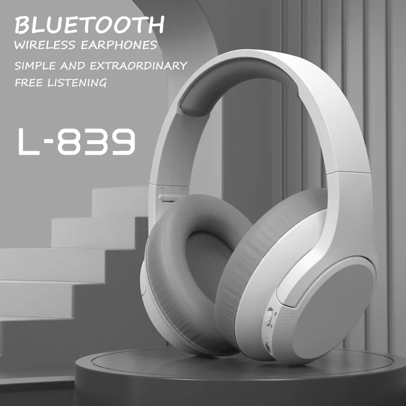 LDON Wireless Headphones Bluetooth 5.3 Hi-Res Audio Over