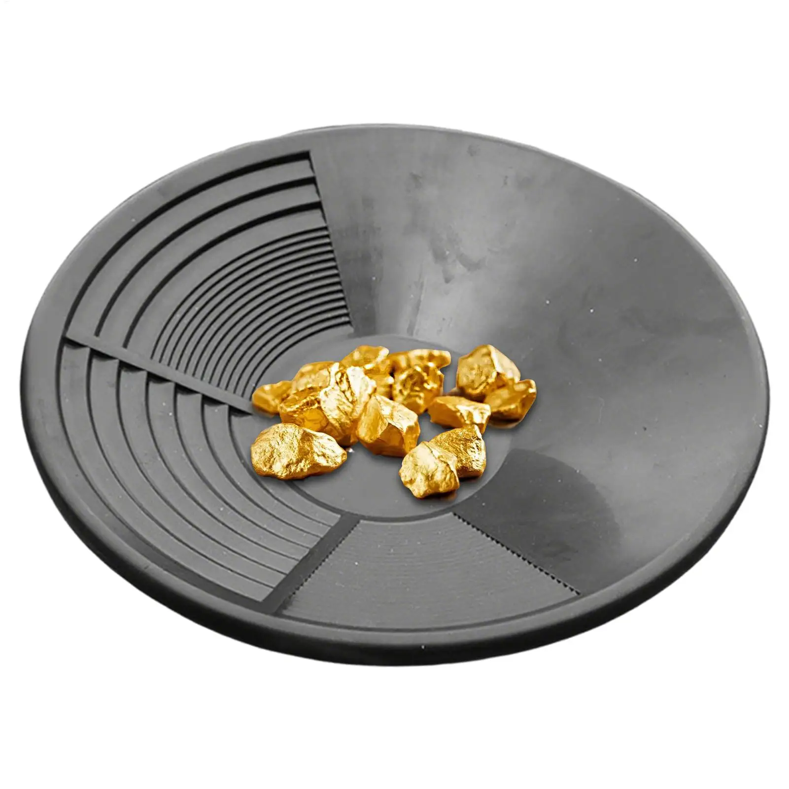 Hot Sale Plastic Gold Pan Basin Gold Mining Pan Ergonomic