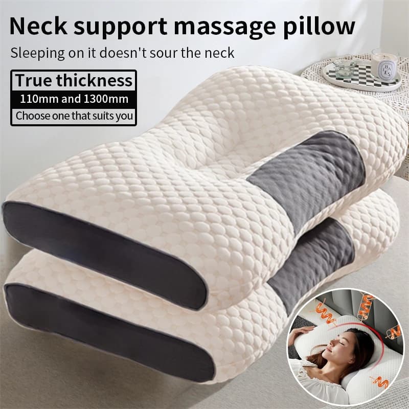 1PC Almohada Neck Pillow Help Sleep Protect The Cervical