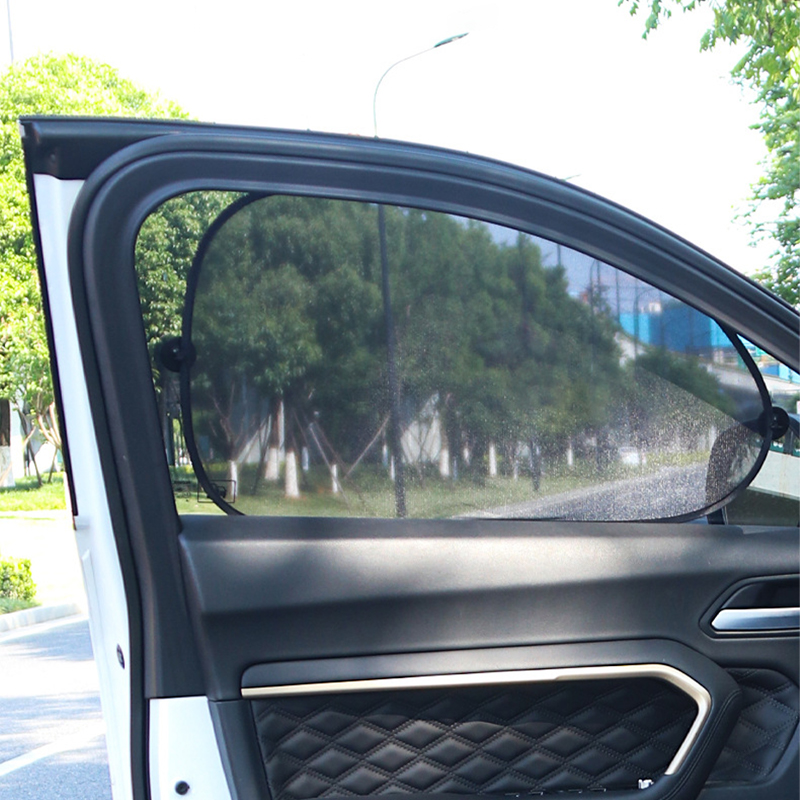 Packaged sun shade - rolled for storage