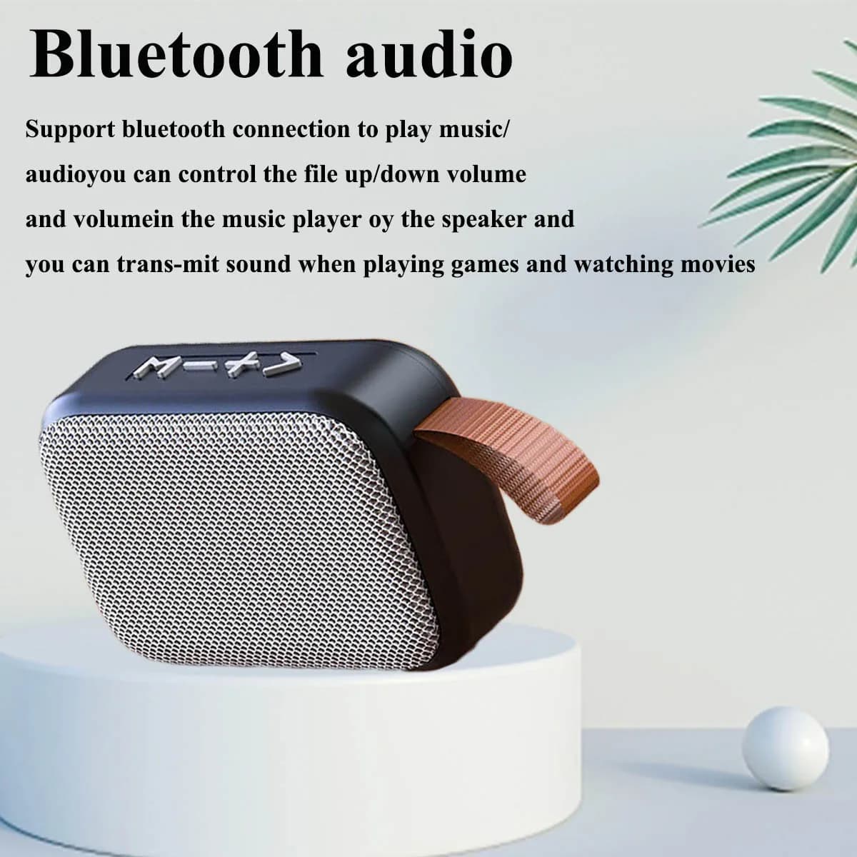 Portable Speakers Outdoor Bluetooth 5.0 Mini Oxford