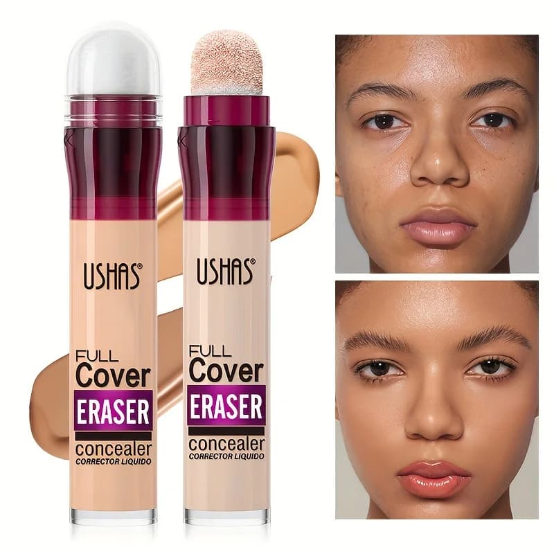 New Sponge Head Concealer for Dark Circles Freckles Acne