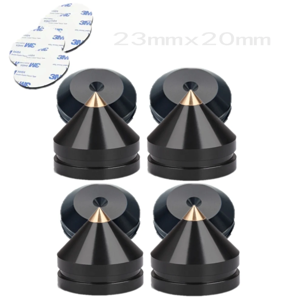Speaker Stand Feet Foot Pad Aluminium Alloy Metal Spikes