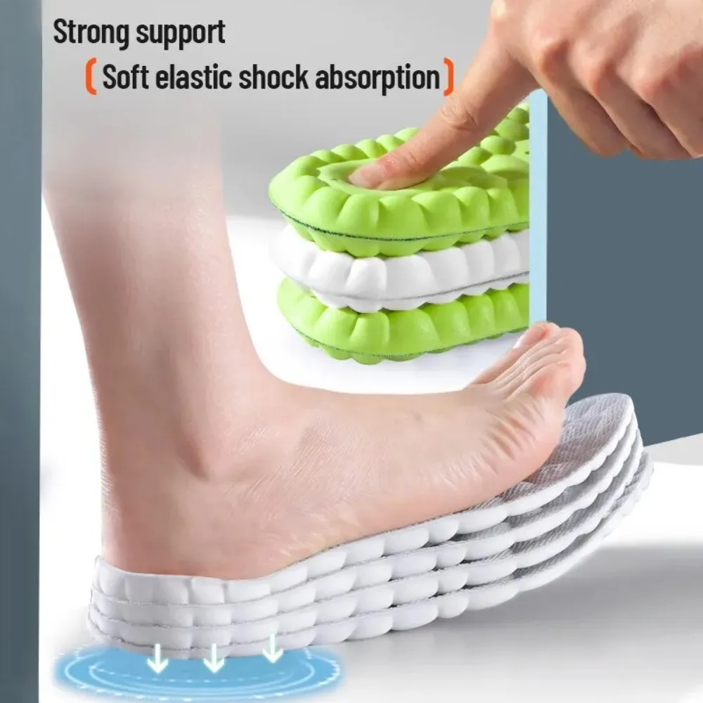 4D elastic insoles — flexibility demonstration