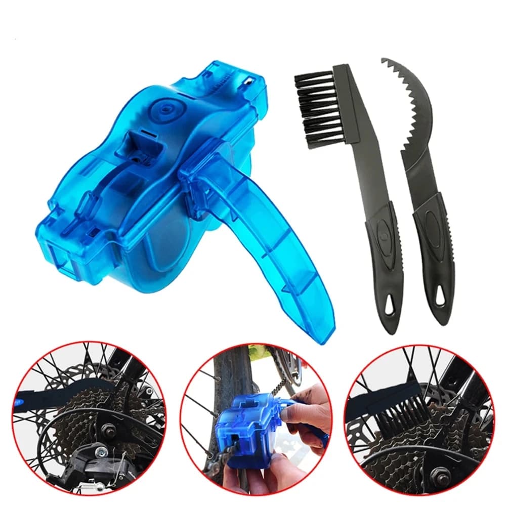 Chain Cleaner Cleaning Bicycle 3D Chain Brush Wash Tool