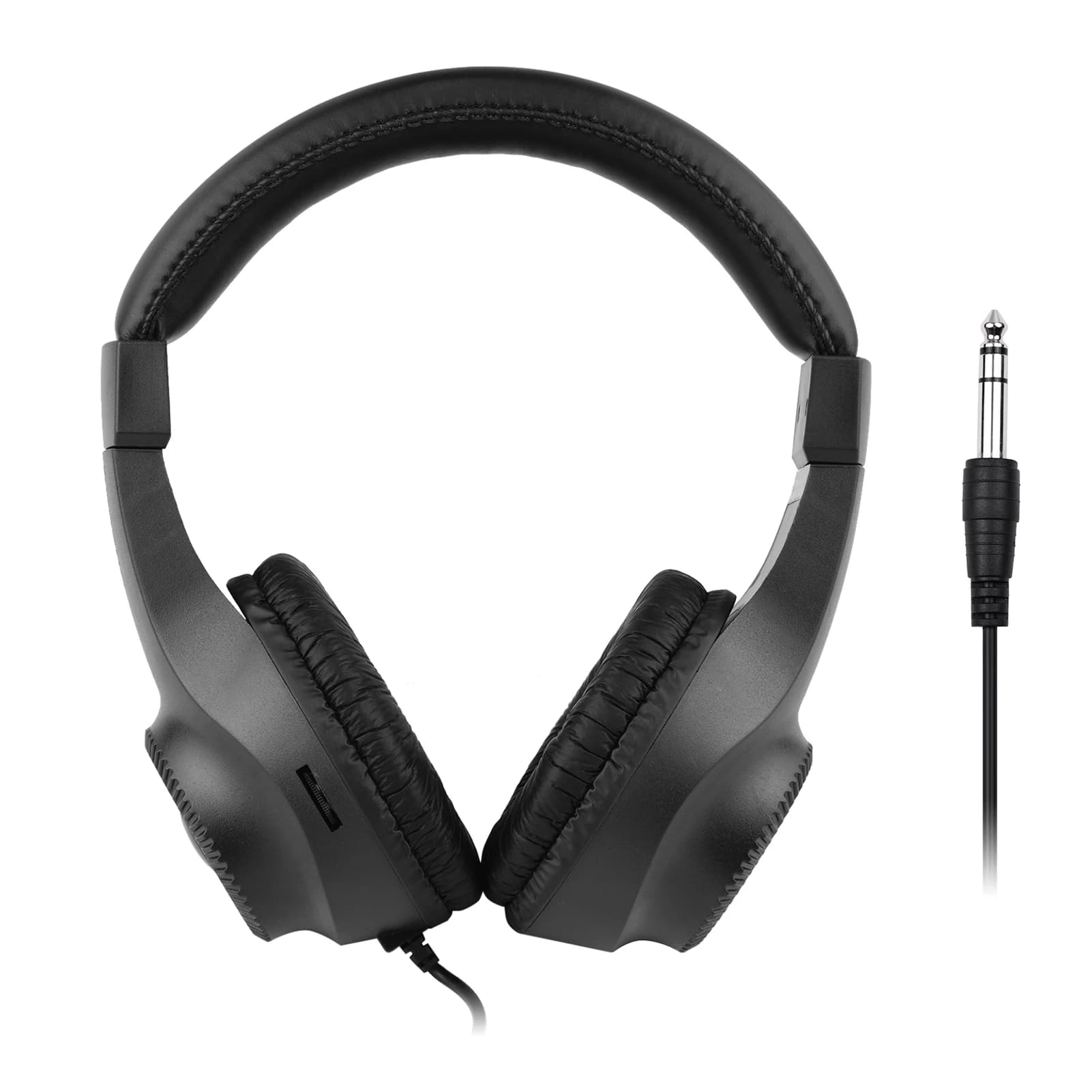 Wired Stereo Monitor Headphones Over-ear Headset with 50mm