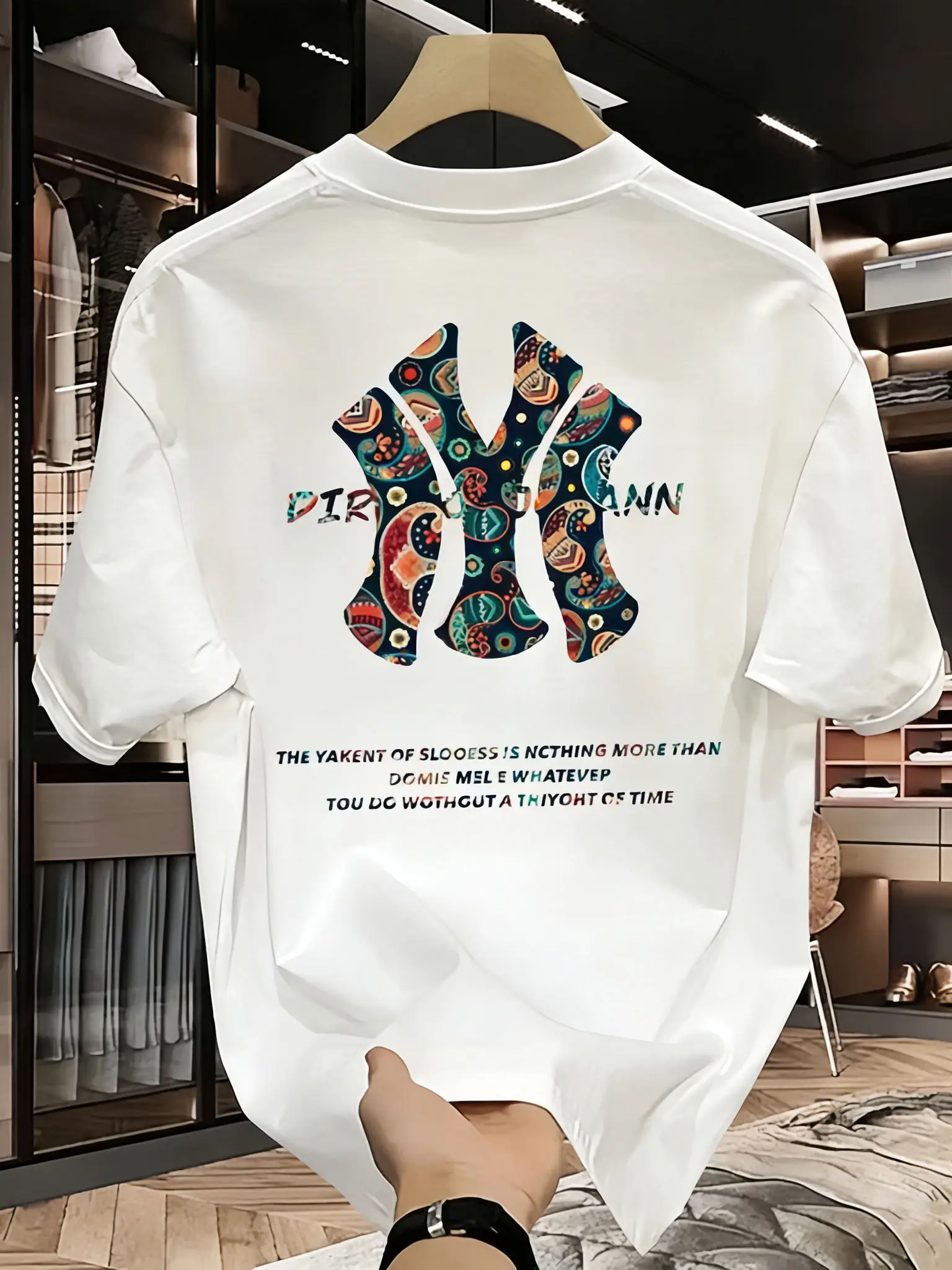 Men' printed T-shirt