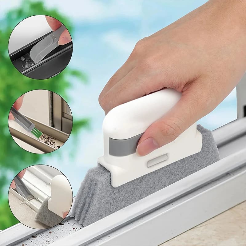 Window Cleaning Brush Windowsill Groove Deadend Cabinet
