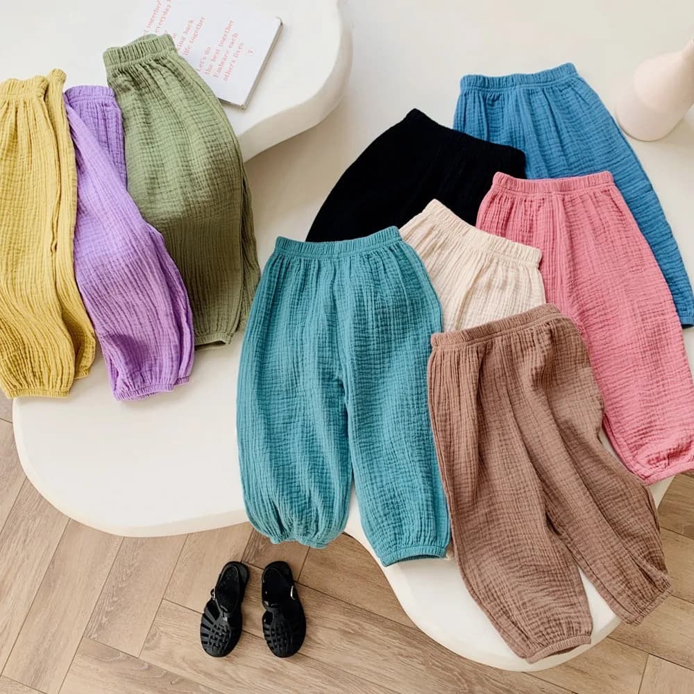 Spring Summer Mosquito Resistant Pants Toddler New Casual