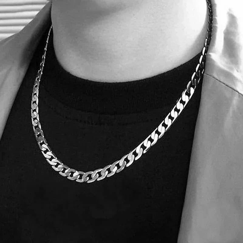 925 Sterling Silver Necklace For Men's women