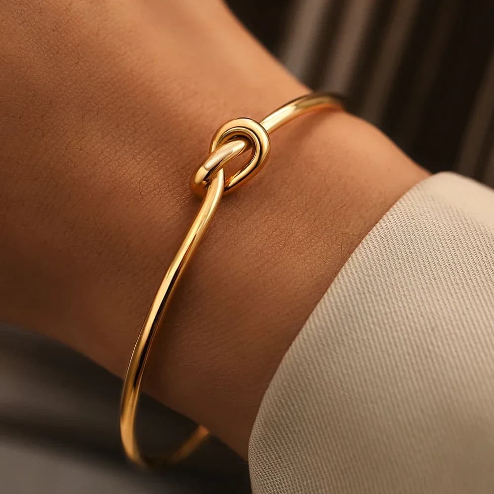 Stainless Steel Bracelets Vintage Men's Fashion Woven
