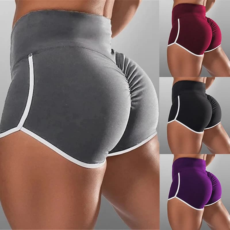 Women Summer Shorts for Sports Fitness Gym Skinny Slim