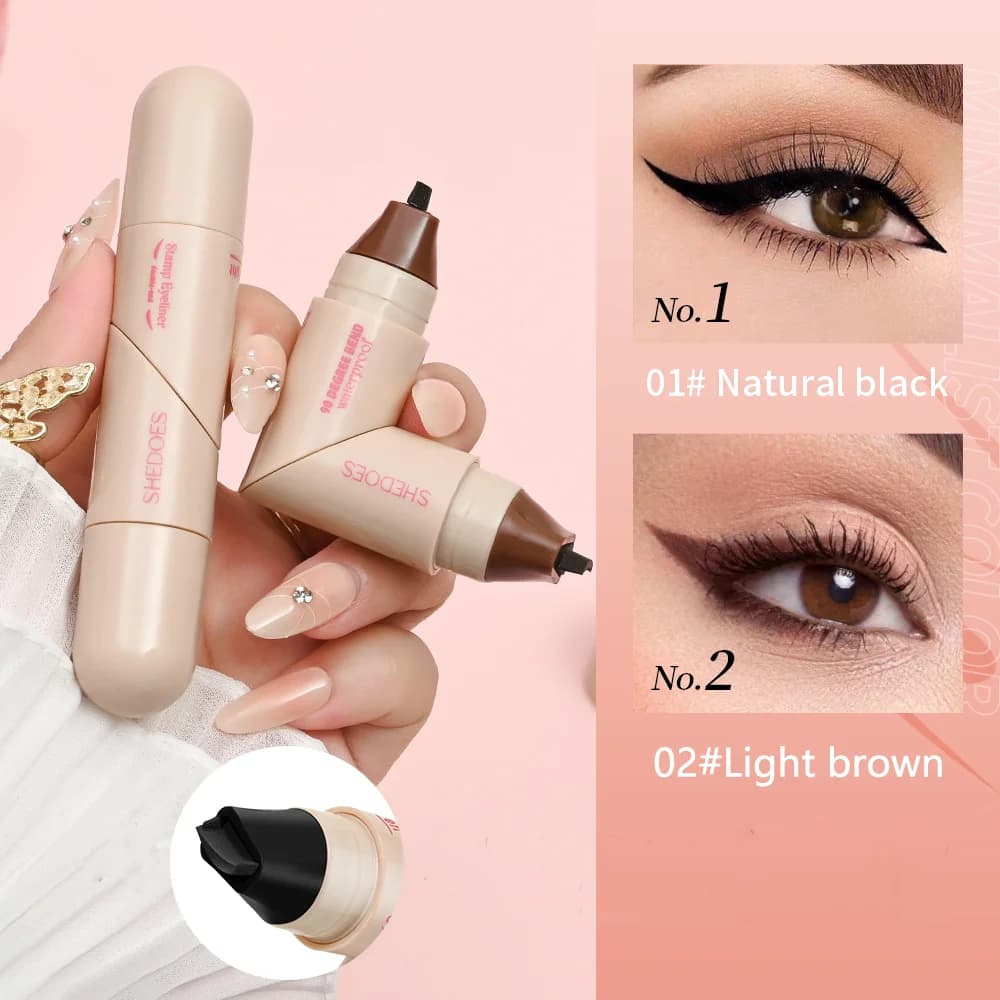 1PC eyeliner pen waterproof, fast drying, durable, smooth