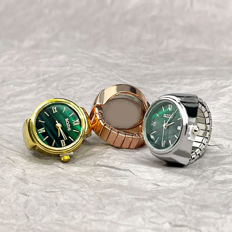 Hot Selling Finger Watch Ring Creative Movement Fashion