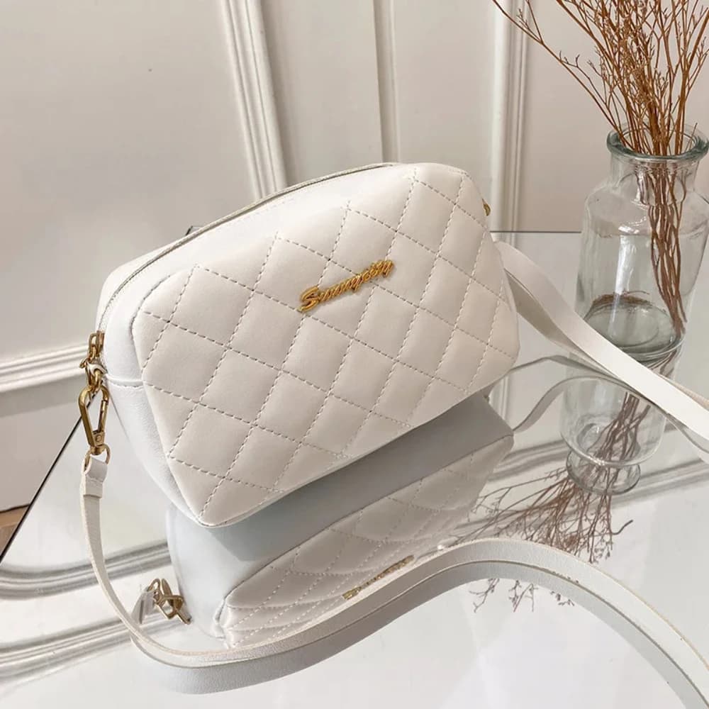 Tassel Small Messenger Bag Trend Lingge Embroidery Camera