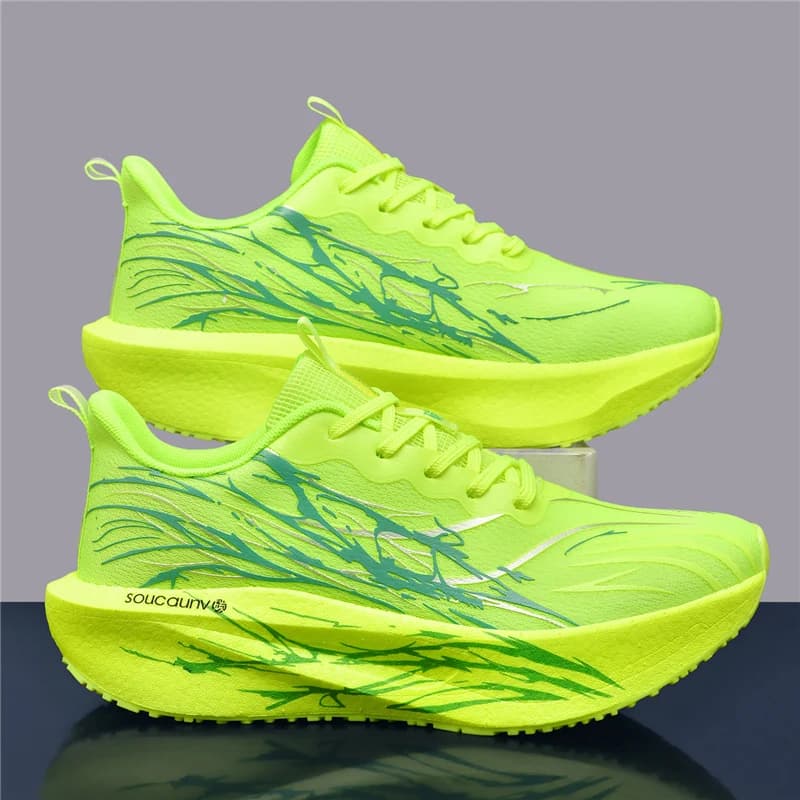 Men Marathon Running Shoes Sports Carbon Board
