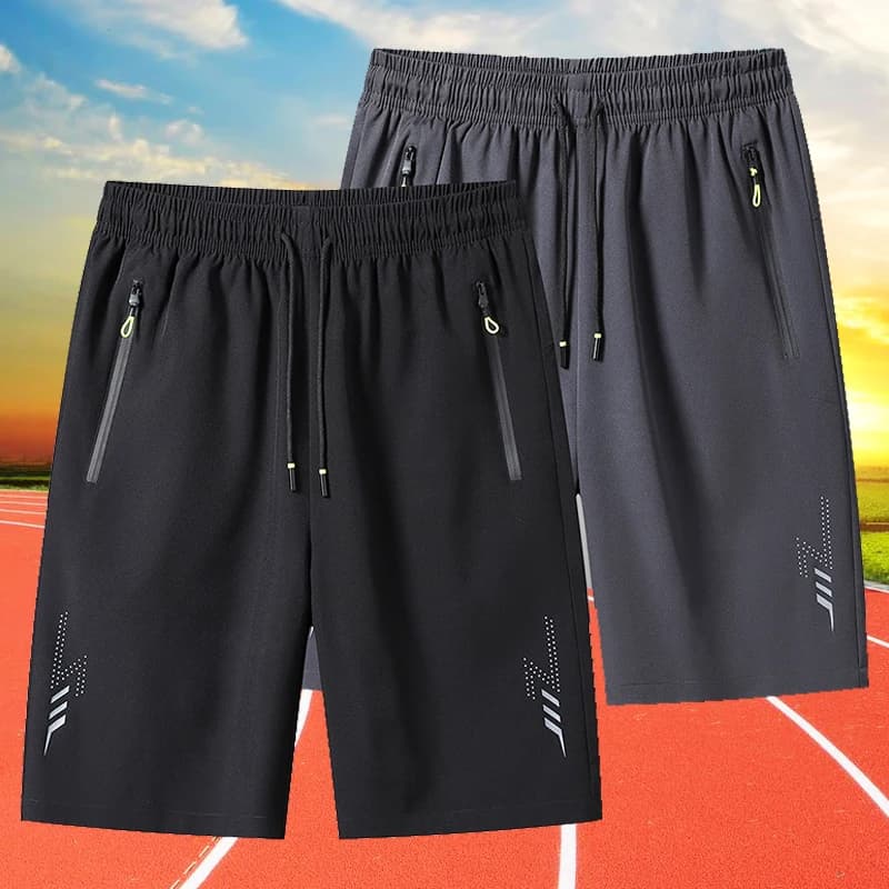 Men' Shorts Cool Sportswear Running Sport Bottoms Gym