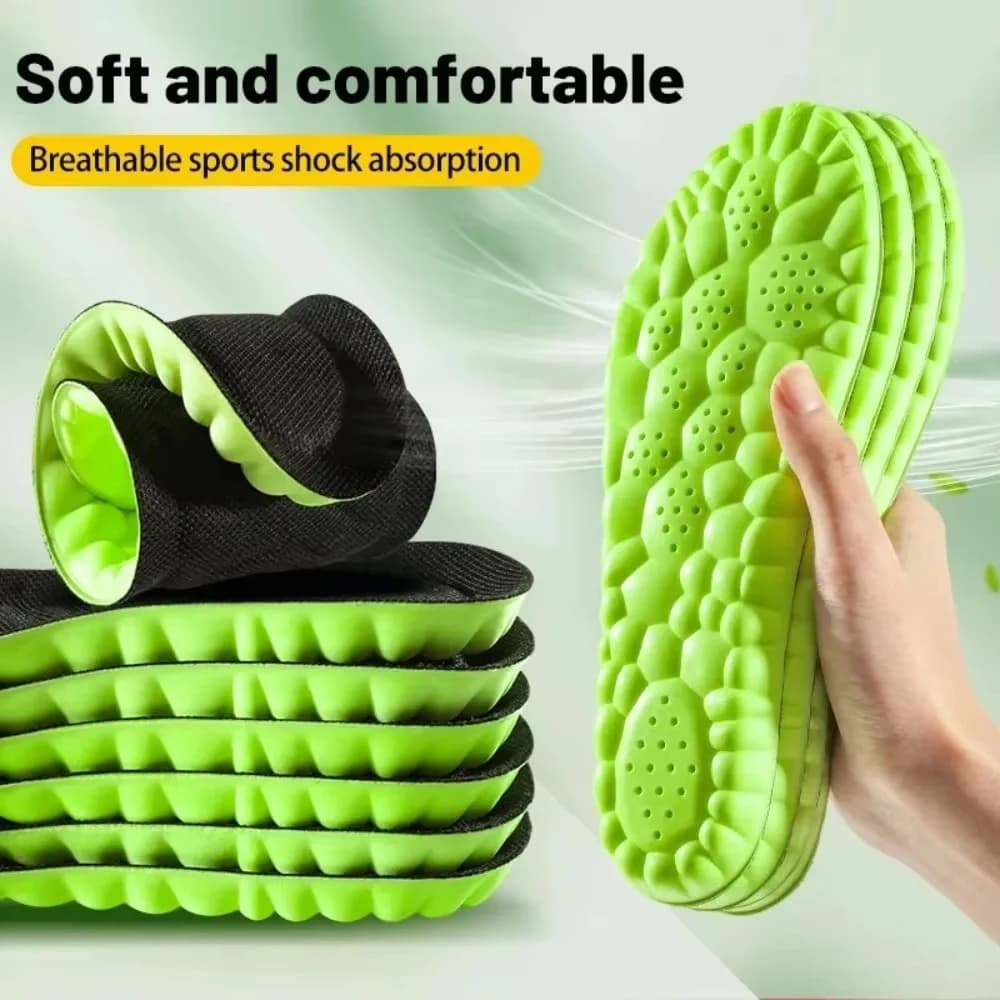 4D Sport Insole Super Soft Shoes Sole Pads for Feet Shock