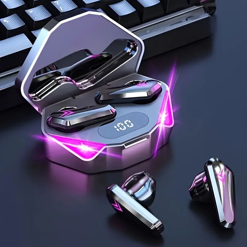 X15 TWS Wireless Bluetooth Headset LED Display Gamer