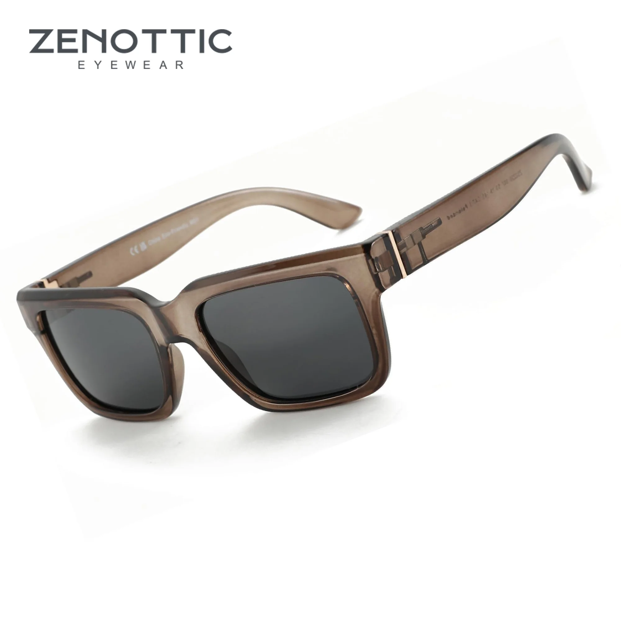 ZENOTTIC Retro Rectangle Sunglasses for Men Women
