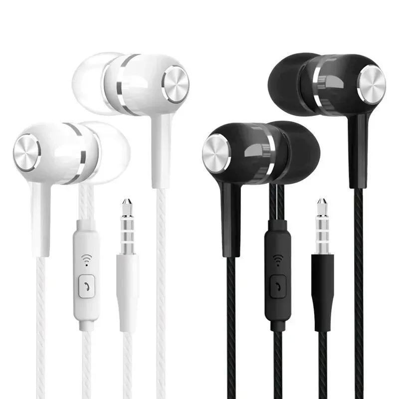 3.5mm Wired Earphone In Ear Headset HIFI Heavy Bass