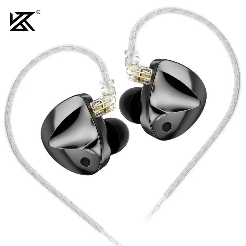KZ D-Fi Earphones HIFI Bass Earbuds Monitor 4-Level Tuning
