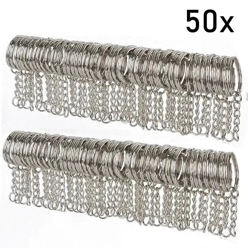 25mm*50pcs Flat Ring, Metal Circular Buckle, round Ring,