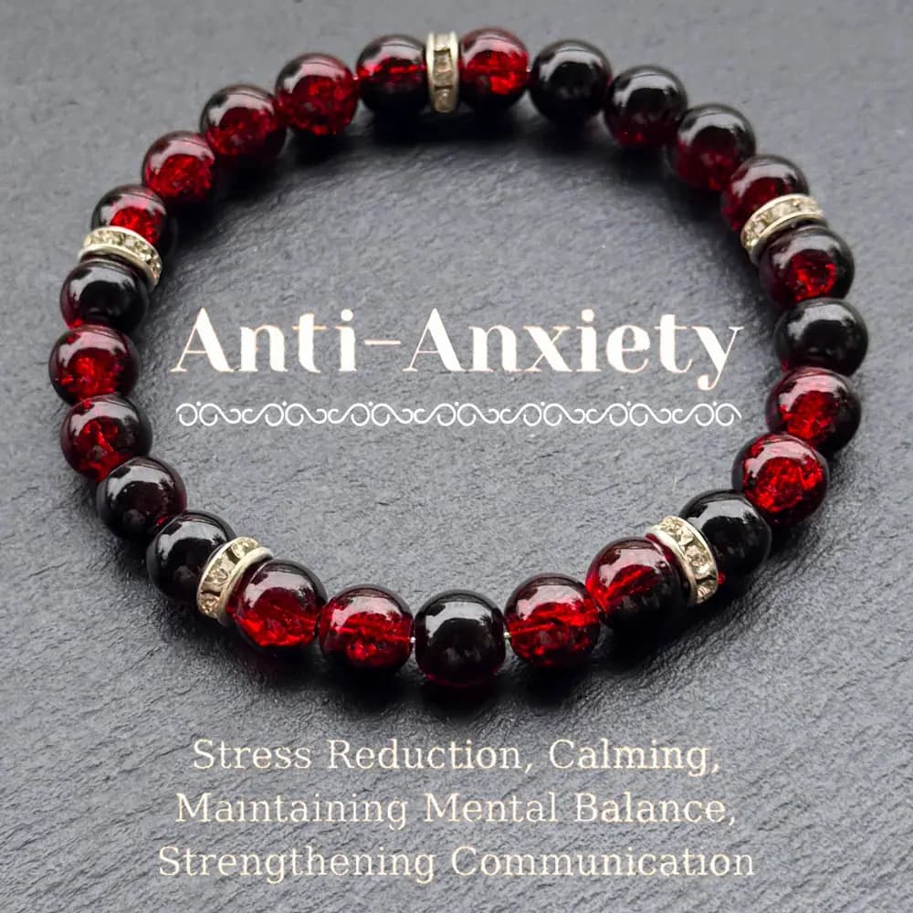 Anti-Anxiety Bohemian Style Bead Bracelet,Stress