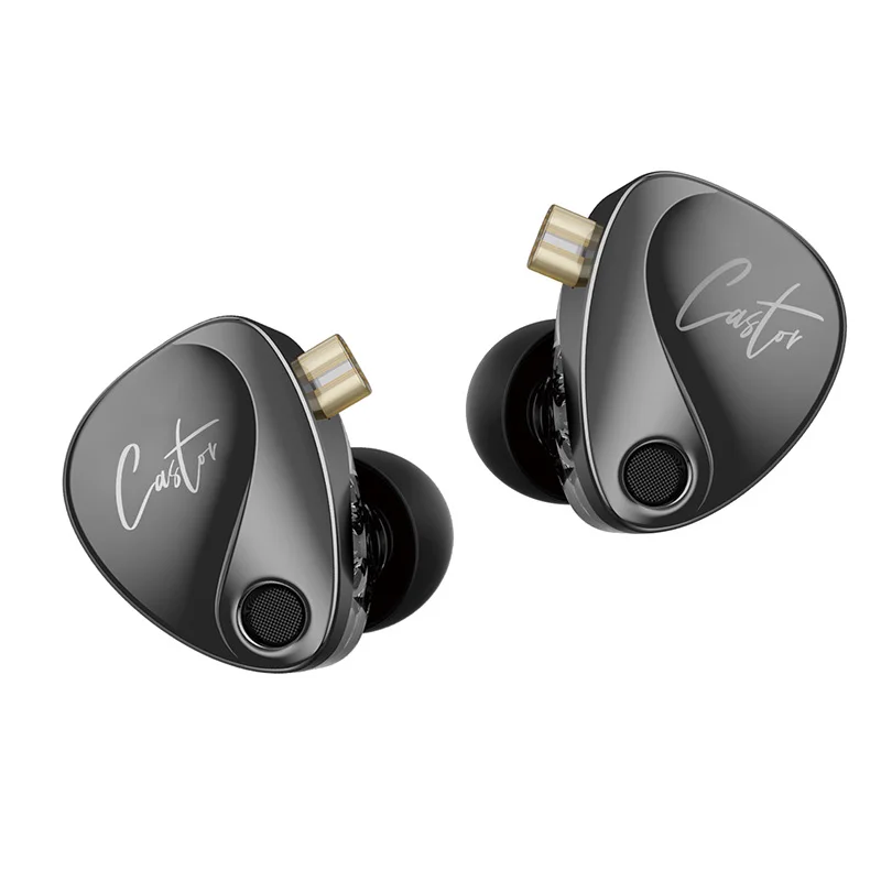 NEW KZ Castor In Ear HiFi Earphone 2DD Dynamic High-end