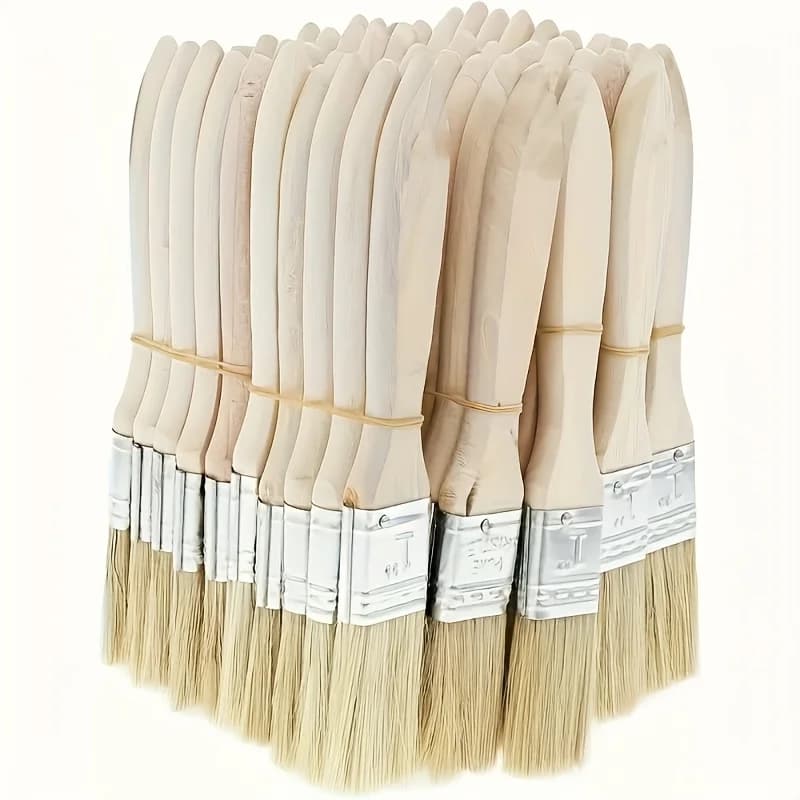 10 pig mane brushes, suitable for art, handicrafts,