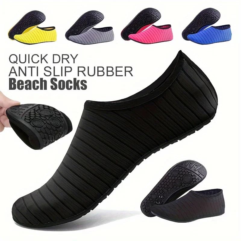1 Pair Water Shoes Women Barefoot Socks Anti-Slip