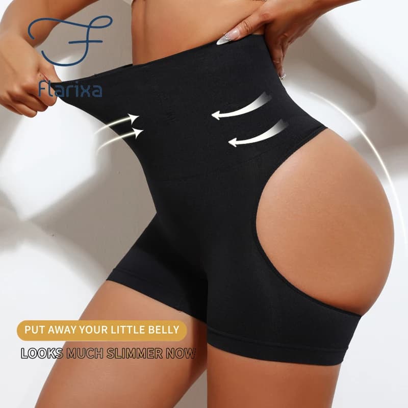 Women High Waist Shaping Control Panty Butt Lifter