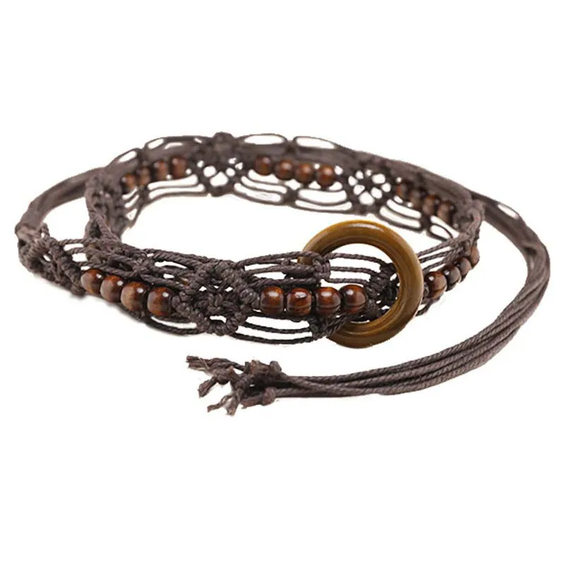 The waist chain packaged, showing the full accessory with product card
