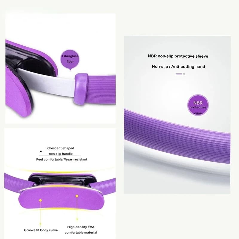 Yoga Fitness Ring Pilates Ring Women Girl Exercise Home Resistance Elasticity Yoga Gym Workout Pilat