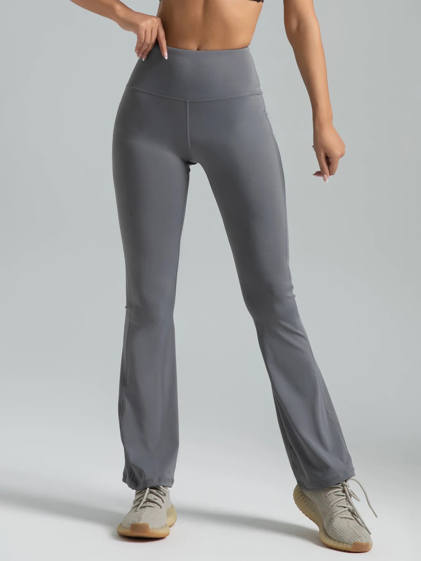 Women's High Waisted Bootcut Yoga Pants - Flared Leggings for Workout and Casual Wear - Comfortable 