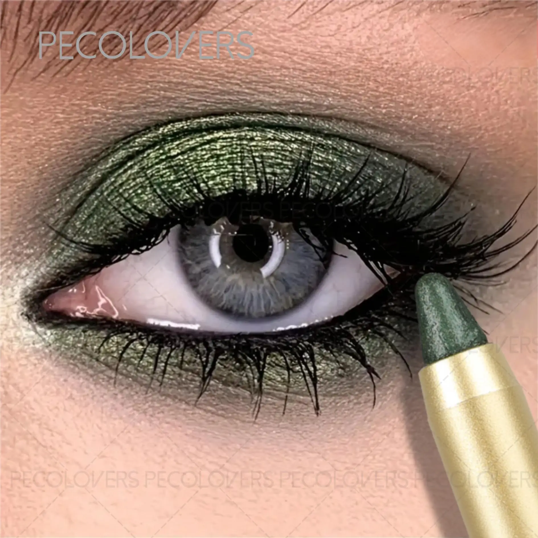 Smudge-Proof & Waterproof Eyeshadow Stick,Dual-Ended Eye