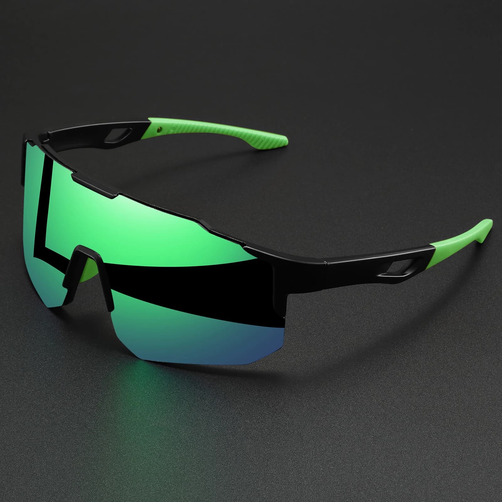 Close-up of lens tint and reflection