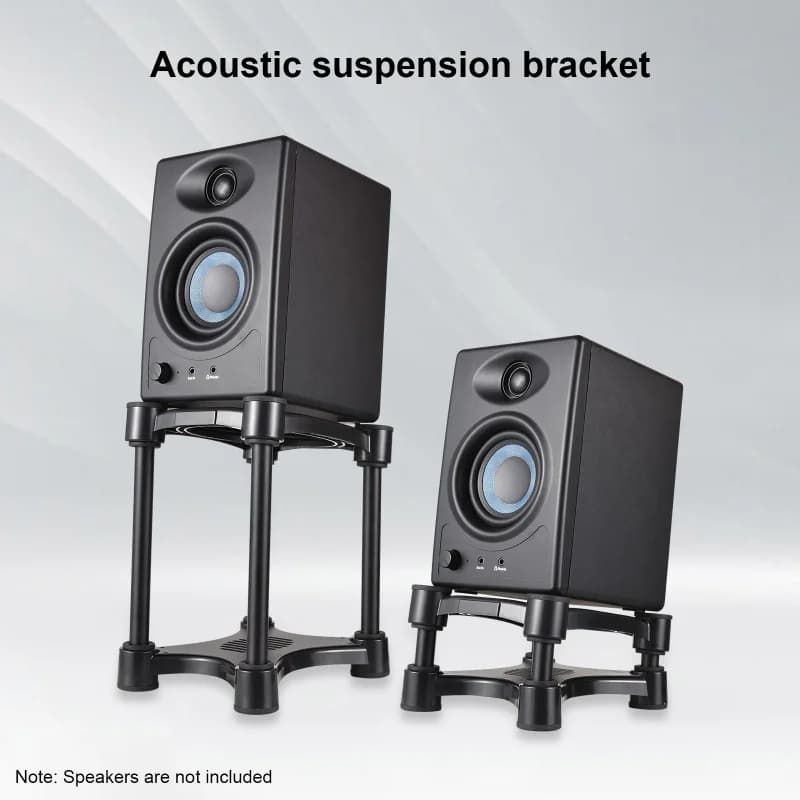 Desktop Speaker Stands Monitor Audio Bracket Shock