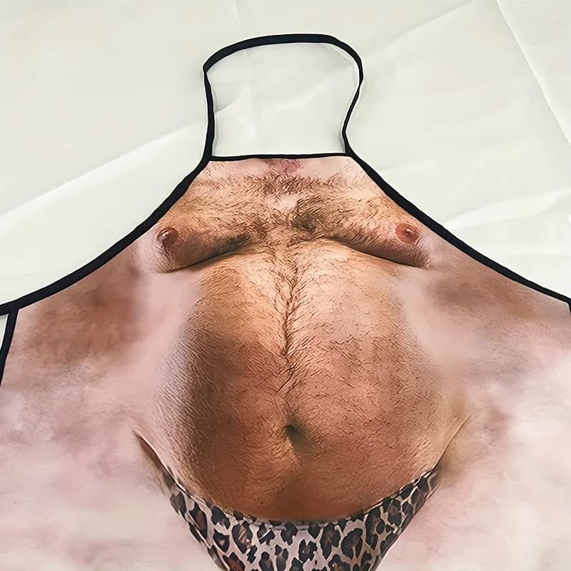 Beer Belly Printed Men's Kitchen Apron