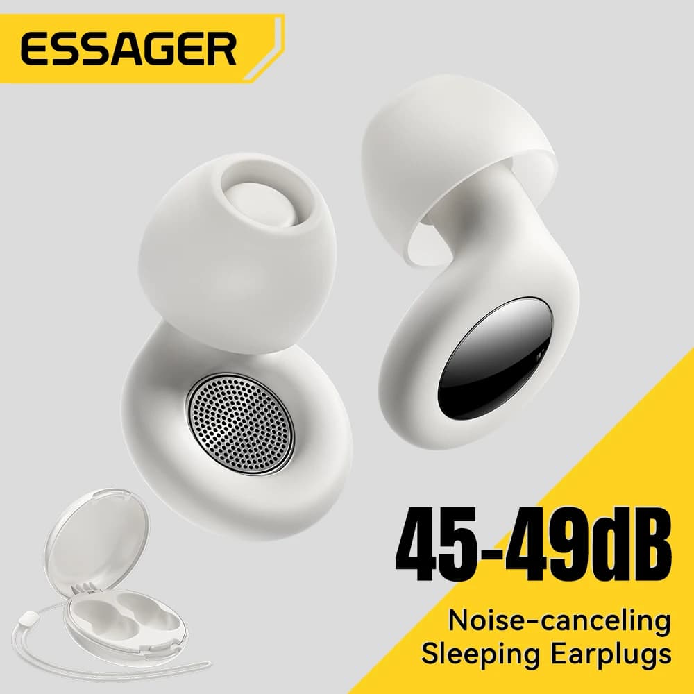 ESSAGER Noise Cancelling Ear Plugs for Sleeping Soft