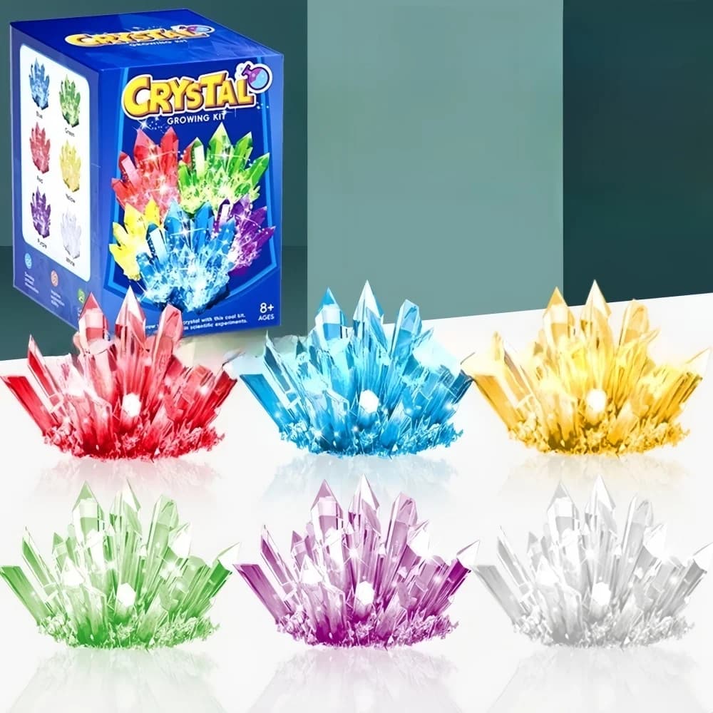 Crystal Growing Model, Science Kit, A Variety of Colors of
