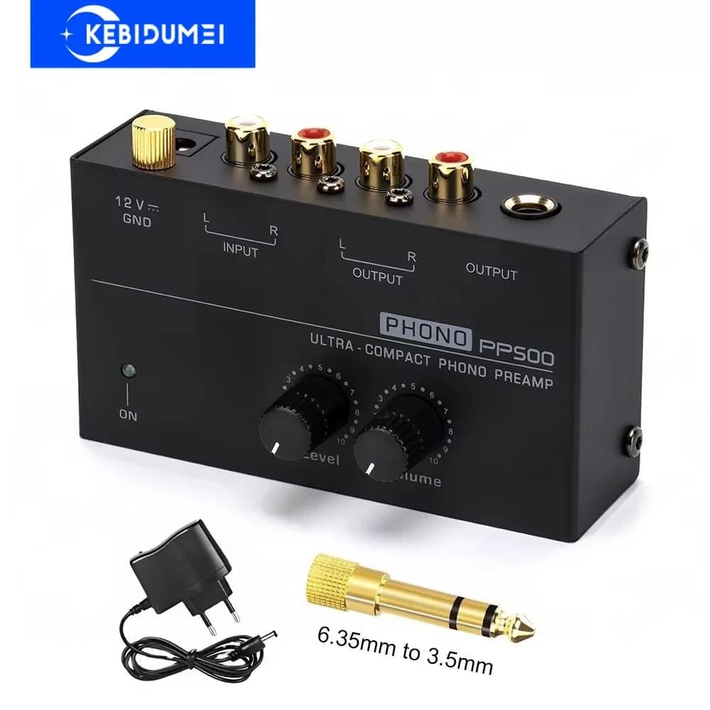 Audio Amplifier Phono Preamp Pre Amp Preamplifier with