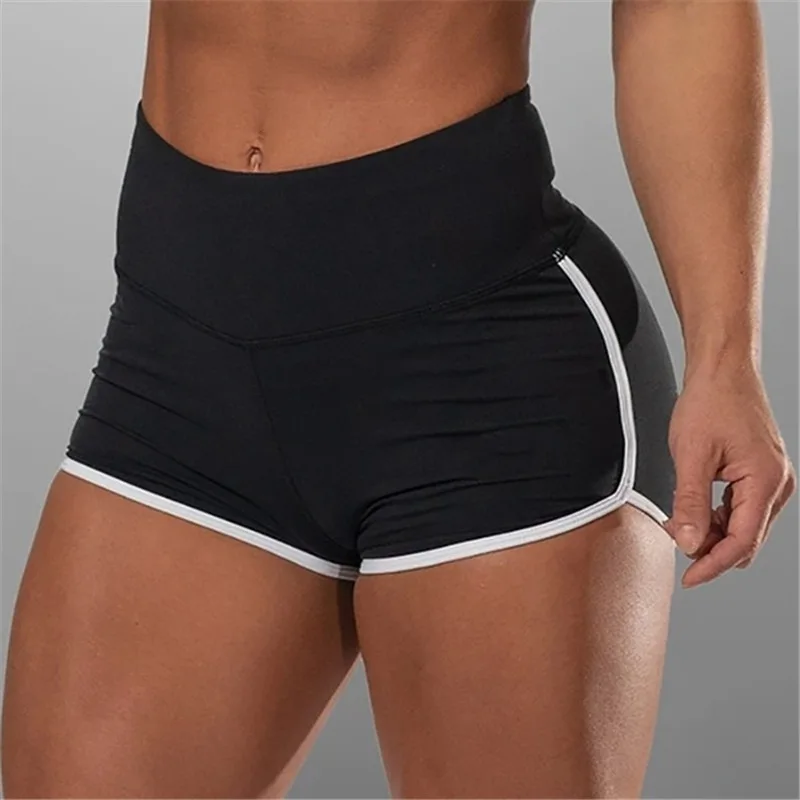 Women Summer Shorts for Sports Fitness Gym Skinny Slim Shorts Causal Yoga Shorts Low Waist Stretchy 