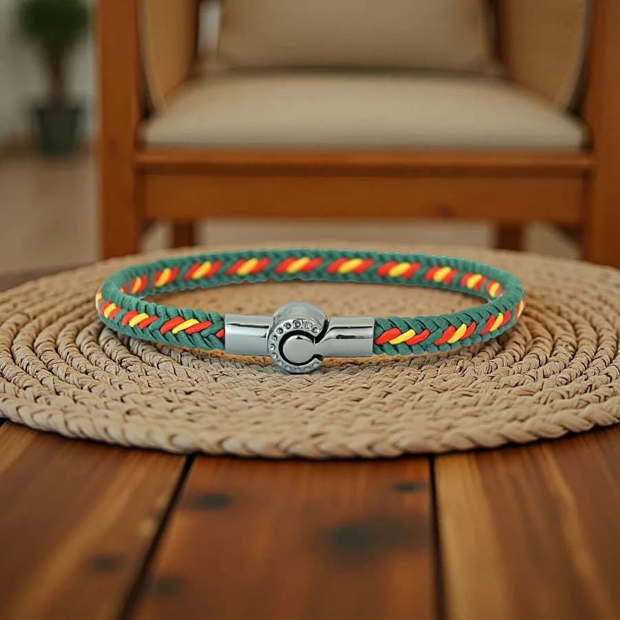 Unique Ethnic String Bracelet Unisex Handmade Braided