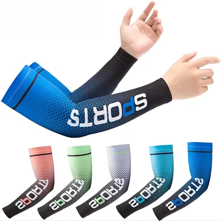 Fashio Sunscreen Ice Silk Sleeve UV Sun Protection Cooling