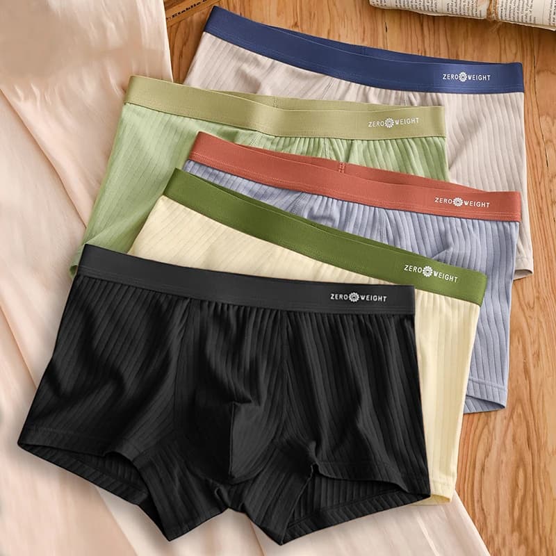 1Pcs Underwear Men' Boxer Shorts Sexy Panties Cotton
