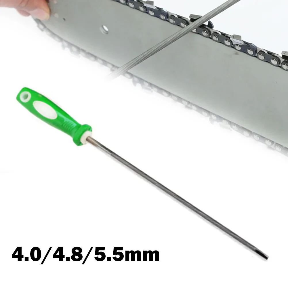1pcs 4.0/4.8 Round High Carbon Steel Sharpening Chainsaw