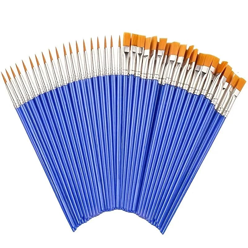 20pcs Painting Brushes For Painting Handcraft Arts And